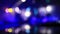 Defocused scene in the night club with bokeh lights