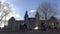 Defocused shot of Rijksmuseum, Imperial Museum is a Dutch national museum