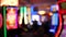 Defocused slot machines glow in casino on fabulous Las Vegas Strip, USA. Blurred gambling jackpot slots in hotel near