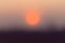 Defocused sunset background, abstract blur.