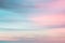 Defocused sunset sky natural background