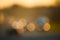 Defocused traffic lights