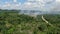 Deforestation, forest fires in central borneo, indonesia