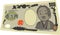 Deformed Cute hand-painted Japanese 10000 yen note