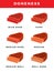 Degrees of steak doneness. Vector flat illustration. Steaks of different doneness isolated on white.