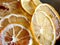 Dehydrated Orange Slices Macro