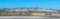 Del Mar, California- Panorama of apartments and houses along the San Dieguito Lagoon