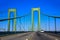 Delaware memorial bridge road in USA