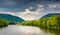 The Delaware Water Gap and the Delaware River seen from from a p