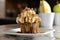 Delectable Apple Pie Cupcake closeup