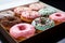 Delectable donuts Package edited for visual appeal and presentation