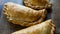 Delectable Selection of Herefordshire Pasty on Rustic Wooden Table