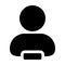 Delete Avatar icon vector male user person profile avatar with minus symbol in flat color glyph pictogram