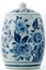 Delft blue pot