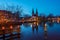 Delft at twilight