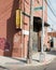 Deli sign in an industrial area of East Williamsburg, Brooklyn, New York City