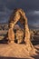 Delicate Arch and Storm Moab Utah