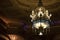 Delicate and Beautiful Art Nouveau Chandelier Hangs From Theater