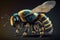 Delicate Bee in Epic Unreal Engine 5 Compositio