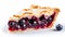 Delicate Blueberry Dessert Pie Slice - Pop-culture Inspired