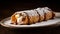 Delicate Cannoli With Powdered Sugar Dusting