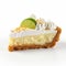 Delicate Curry Key Lime Pie Slice In 32k Uhd