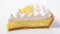 Delicate Lemon Pie Slice A Captivating Blend Of Desertwave And Weathercore