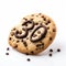 Delicate Markings: A Humorous Tableau Of Chocolate Chip Cookie With Chocolate Chip Countdown