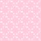 Delicate monochrome seamless pattern on a pink background. Reusable hygiene for the menstrual period.
