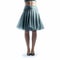 Delicate Precision: A Translucent Blue Skirt For Women