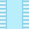 Delicate shades in light blue pastel colors. Stripes and circles on a light blue background. Background for children`s design, pat