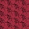 Delicate silhouette of graceful roses on a red burgundy background, seamless pattern