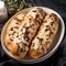 Delicious Almond Bread With Festive Atmosphere And Luminous Quality