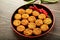 Delicious aloo tikki from Indian cuisine,