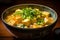 Delicious and appetizing south korean sundubu jjigae. soft tofu stew traditional korean cuisine
