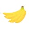 Delicious banana fruit icon