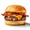 Delicious Bourbon Bacon Cheeseburger - Mouthwatering Burger Recipe