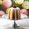 Delicious cake with fruits - ai generated image