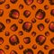 Delicious candy seamless pattern background