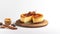 Delicious cheesecake still life with vibrant colors and exquisite details, perfect for your culinary and dessert designs
