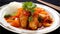 Delicious Chinese Fish in Sweet and Sour Sauce, A Cantonese dish, food photo