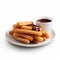 Delicious Churros With Rich Chocolate Sauce - Tempting Treats