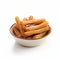 Delicious Churros On A White Background