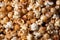 Delicious Close-Up of Popping Popcorn, Generative AI