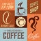 Delicious coffee design