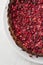 Delicious cranberry pie