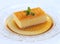 Delicious creme caramel dessert