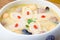 Delicious egg pork roll soup 2