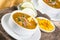 Delicious encebollado fish stew from Ecuador