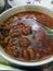 Delicious food.indian rajma curry.